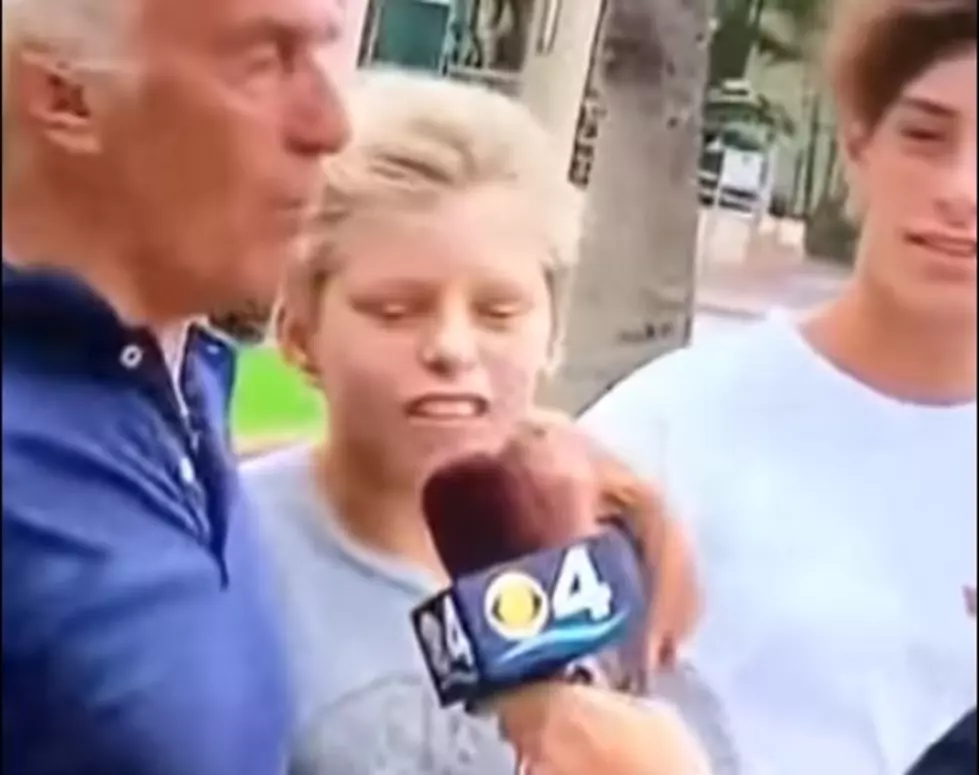 This Kid Gives A Great Reason Why His Reporter Isn&#8217;t Evacuating For Hurricane Irma