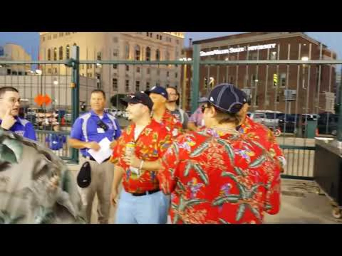 Bachelor party dressed as Magnum P.I.'s kicked out of Tigers game