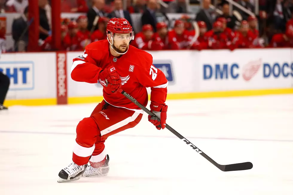 Red Wings' Tatar Wipes Out First Skate at Little Caesars [VIDEO] 