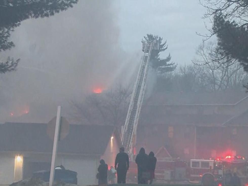 Residents Evacuated After Large Fire at York Creek Apartments [VIDEO]