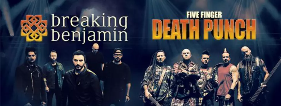 Win Floor Seats and Meet and Greet Passes for Five Finger Death Punch &#038; Breaking Benjamin