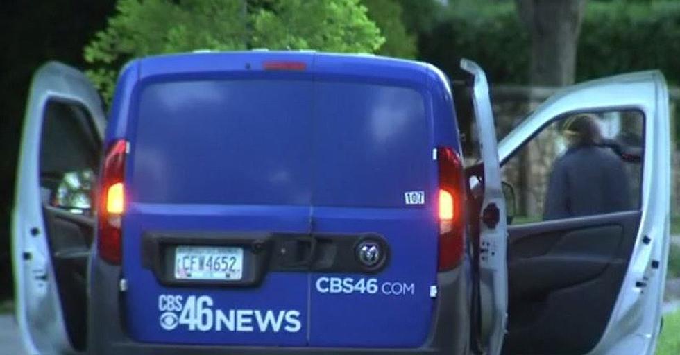 Car Thief Stole A News Van…With A Reporter Inside!