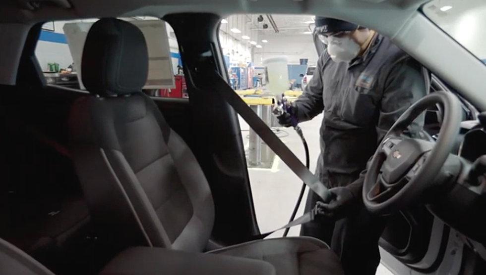 Grand Rapids Dealership Offers Front Line Workers Car Disinfectant Service