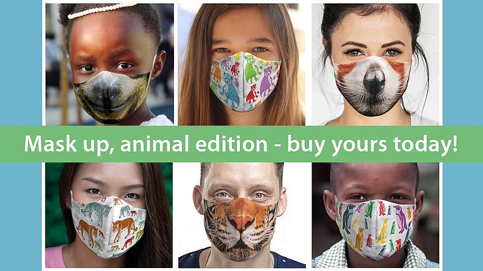 Go Wild with John Ball Zoo’s Tiger, Sloth, Red Panda Face Masks