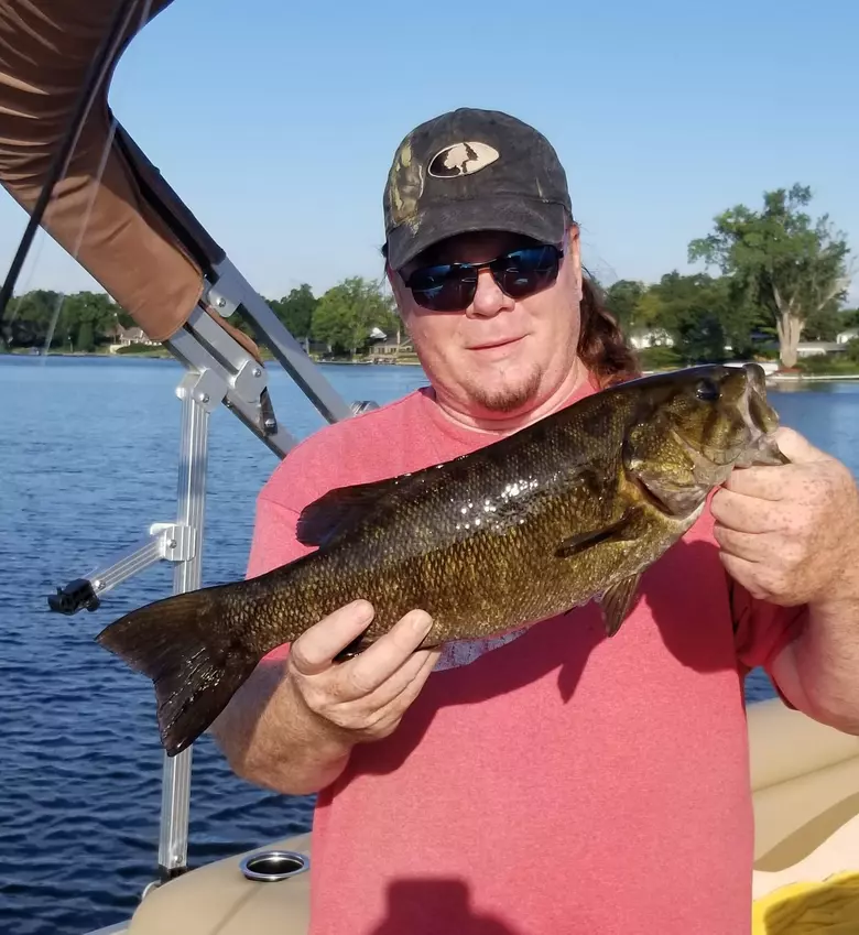 A Nice Smallmouth Bass on the River