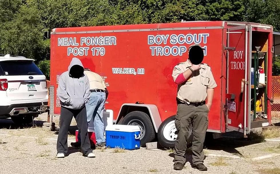 Boy Scout Trailers with $10K of Supplies Stolen in Walker