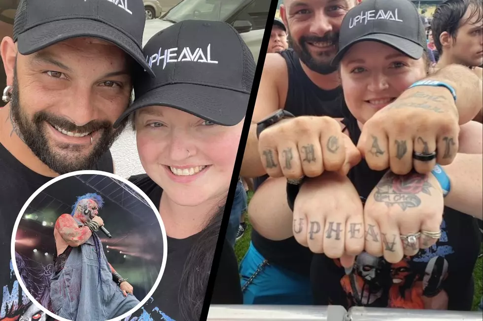 LOOK: Couple Spends Honeymoon at Upheaval Fest in Grand Rapids, Gets Matching Tattoos