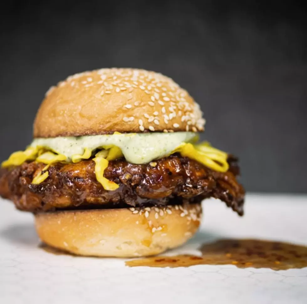 Hot, Sweet, and Sticky Chicken Sandwich - Black Napkin, Instagram.