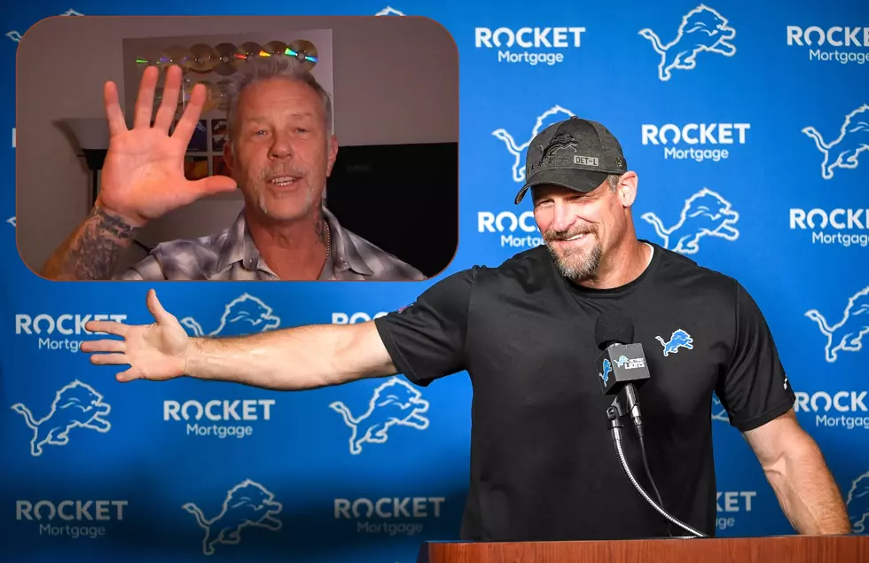Even Metallica’s James Hetfield is Rooting for the Detroit Lions