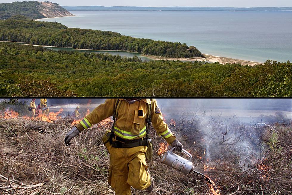 Someone is Setting Purpose Fires at Bear on Sleeping Dunes