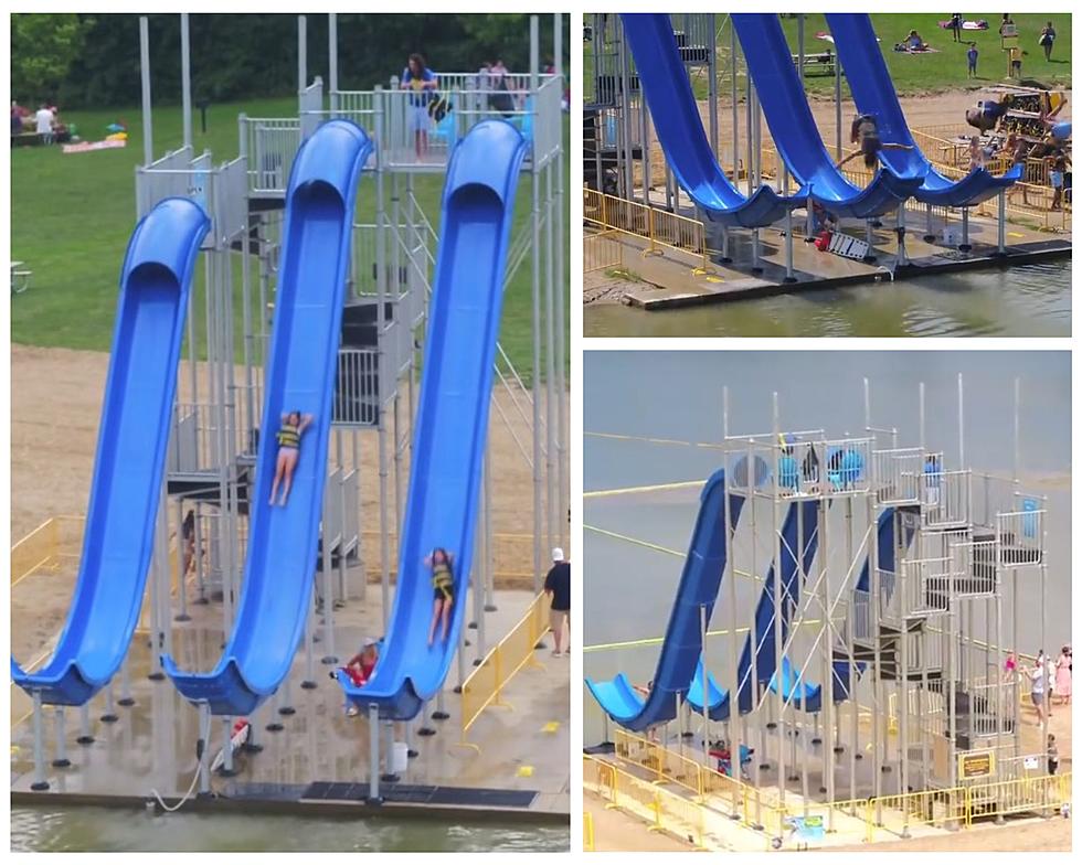 Blast into the Lake! These are Michigan’s Only ‘Launch Water Slides’