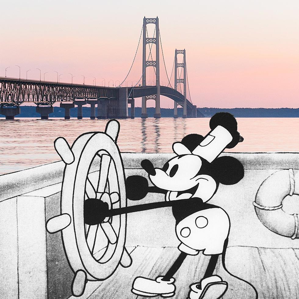 New Pure Michigan Ad Features Steamboat Willie