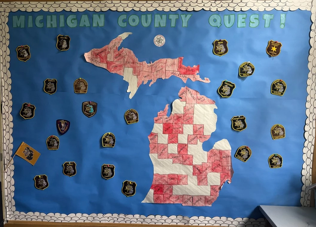 3rd Graders Write to All 83 Sheriffs Departments in MI – Ignored by
Kent Co.