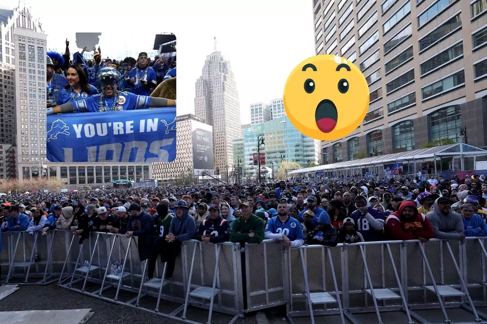 Detroit Fans Show Up In Record Numbers For NFL Draft