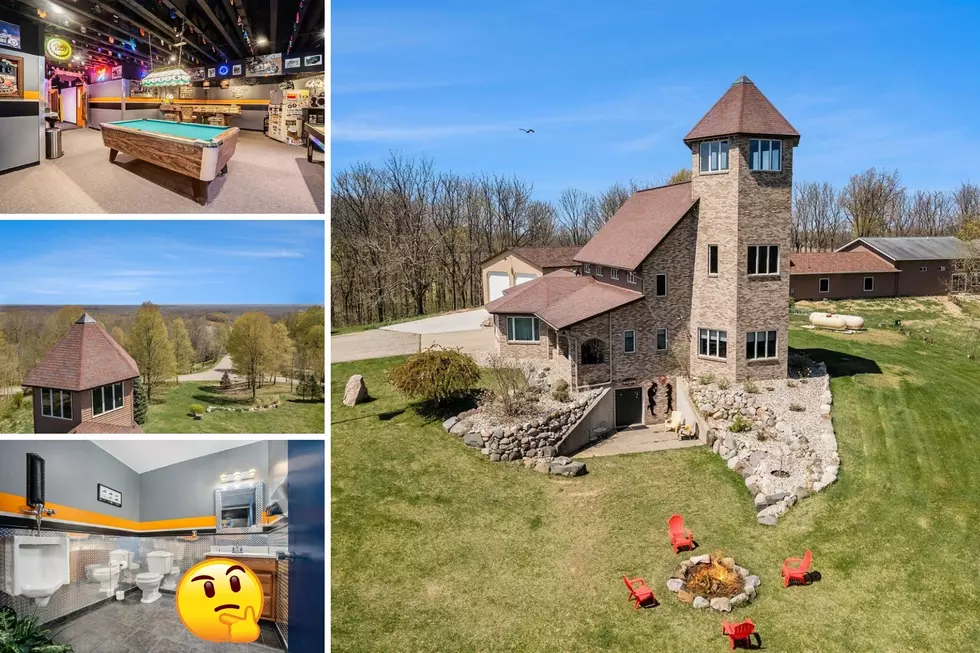 This Unique Michigan House Has A Watchtower And An Incredible Basement