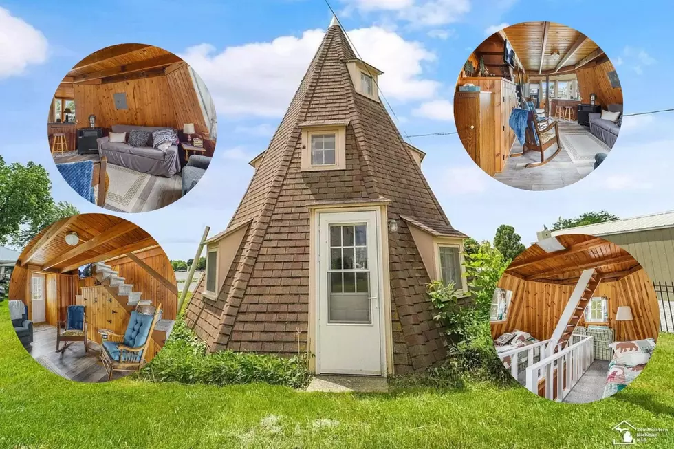 GALLERY: Check Out This Unique Tee-Pee Shaped Cottage
