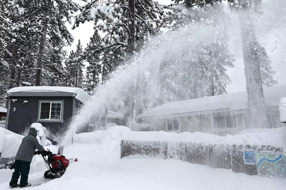 Blizzard Conditions, And Snow Of Up To 12 Feet Expected In California's Sierra Nevada