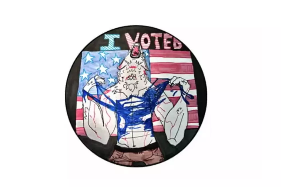 'I Voted' Sticker Design Submissions via Michigan Department of State