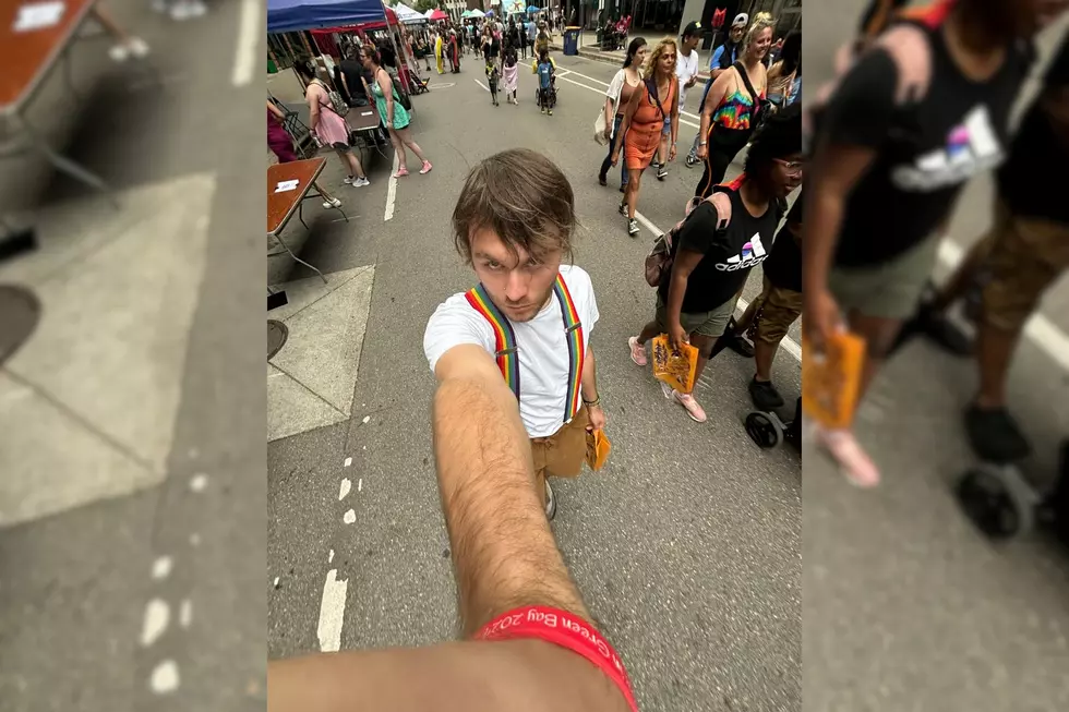 Me at Grand Rapids Pride in 2024. / Tommy McNeill, Townsquare Media