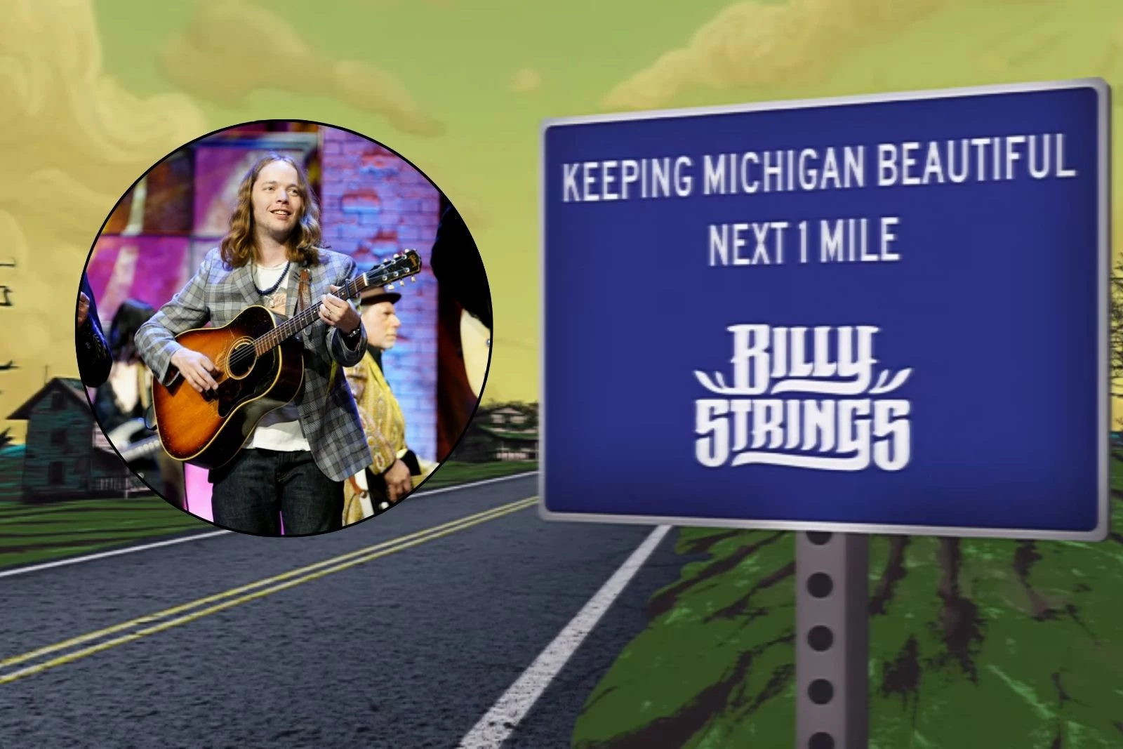Billy Strings Just Put His Name on a Michigan Highway