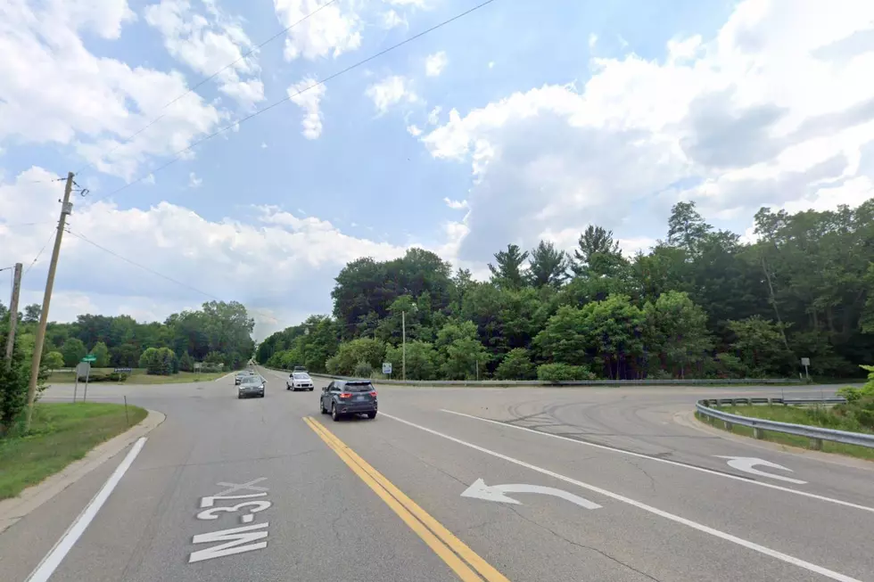 This lane will soon be a two-lane road with Michigan Turns connecting them and street lights. / Google Maps