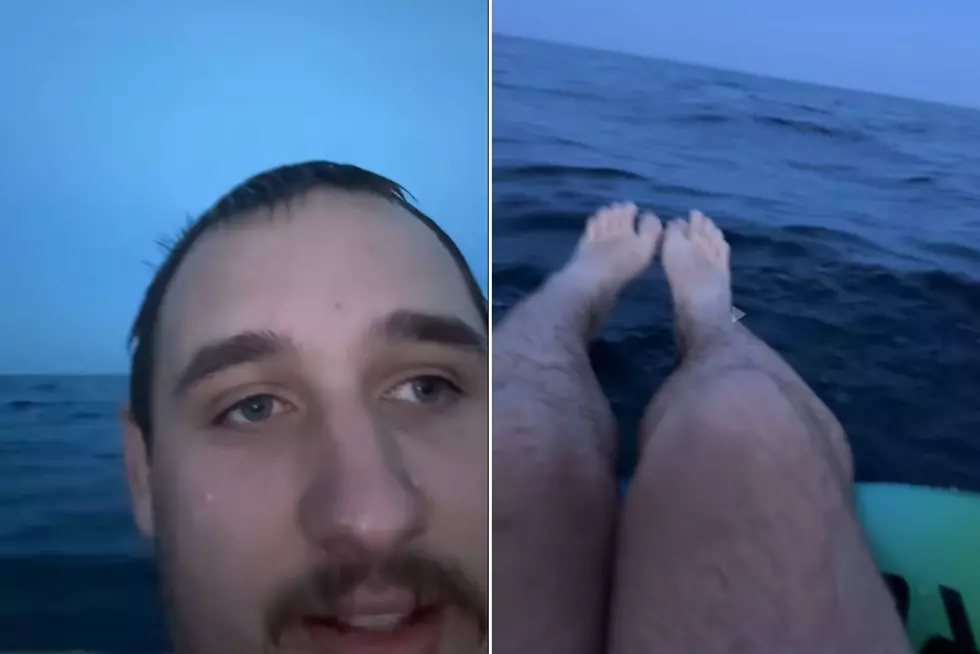 Michigan Man Floats 12 Miles Into Lake Michigan On Tube In Viral TikTok