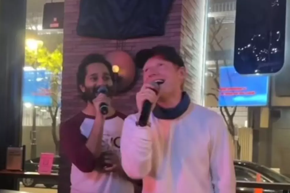 Ed Sheeran Makes Surprise Stop at Michigan Karaoke Bar