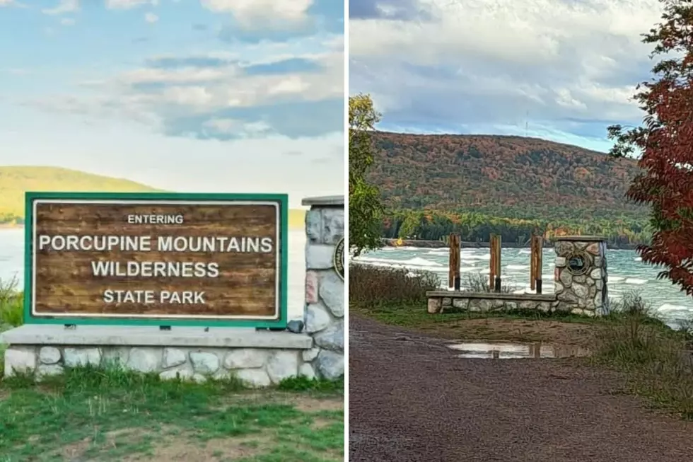 Iconic Porcupine Mountains Wilderness State Park Sign Stolen From Upper Peninsula