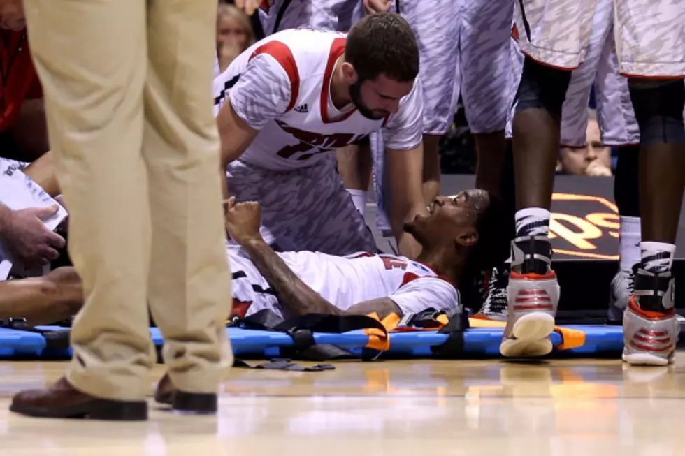 Louisville&#8217;s Kevin Ware Walking Today After Gruesome Injury Sunday