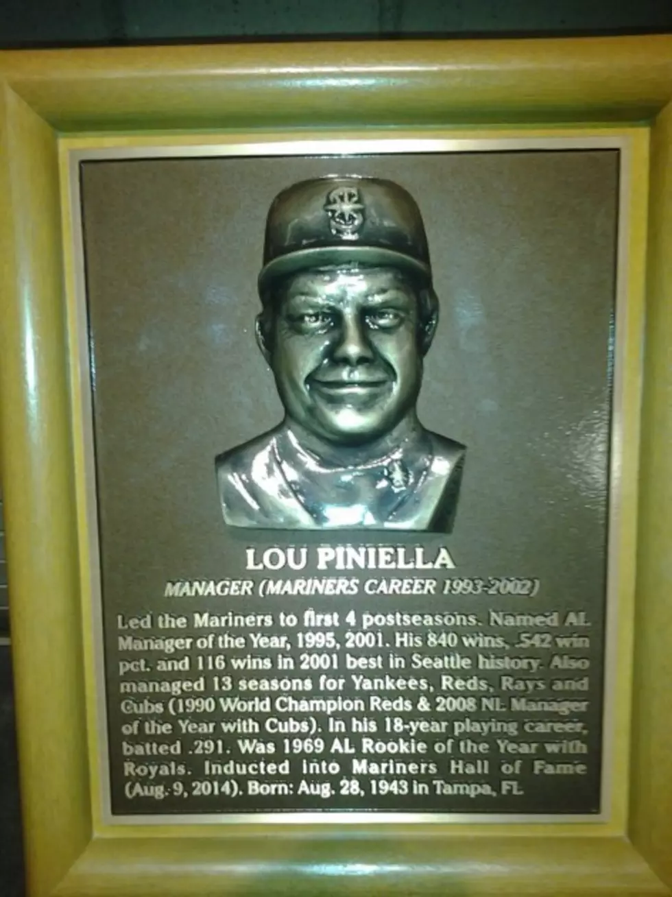 Former Mariners Manager Lou Piniella&#8217;s Plaque Enters Team&#8217;s Hall of Fame