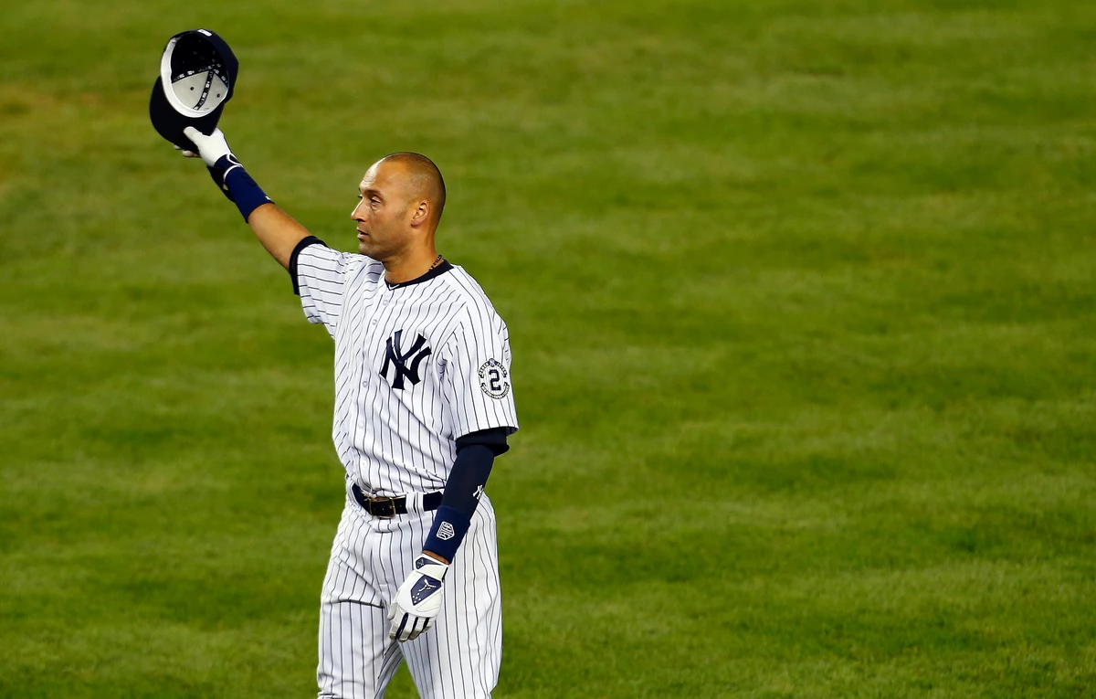 Derek Jeter's Nephew Tips His Hat to His Uncle the Captain