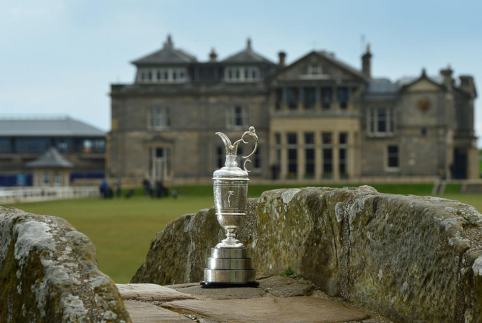 The Latest: Spieth begins quest for history at British Open