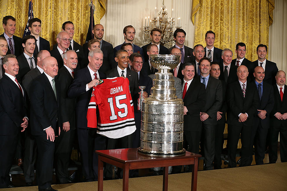 Obama Honors Chicago Blackhawks for Stanley Cup Hat Trick