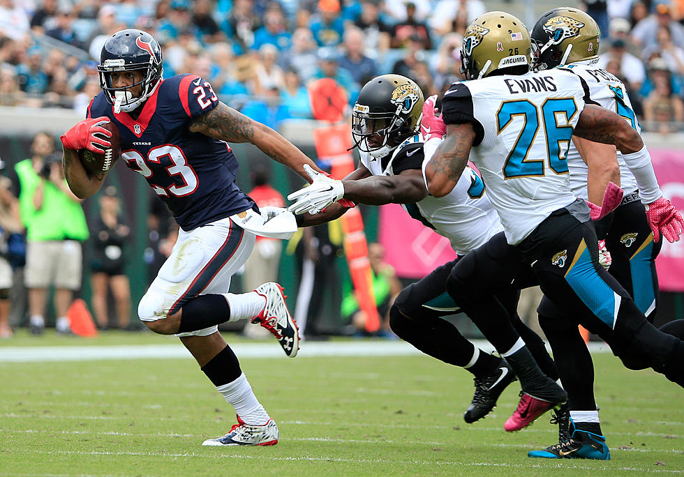 Arian Foster and Charles Johnson Released