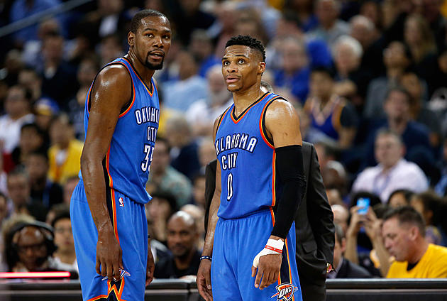 NBA Fines Westbrook, Durant for Game 4 Violations