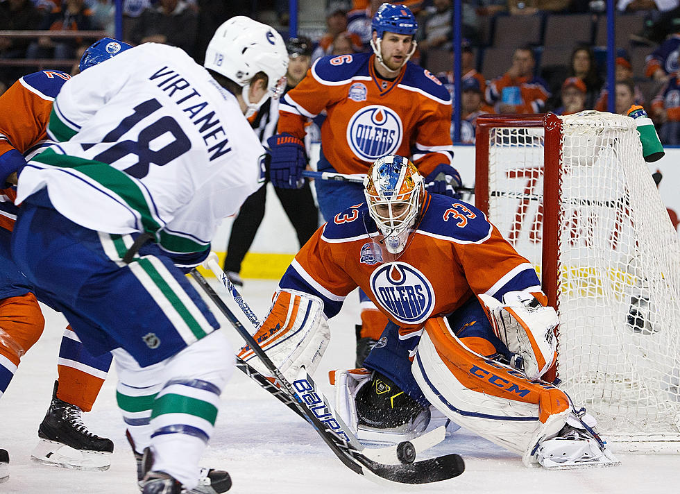 Oilers Rout Canucks 6-2 in Final Game at Rexall Place
