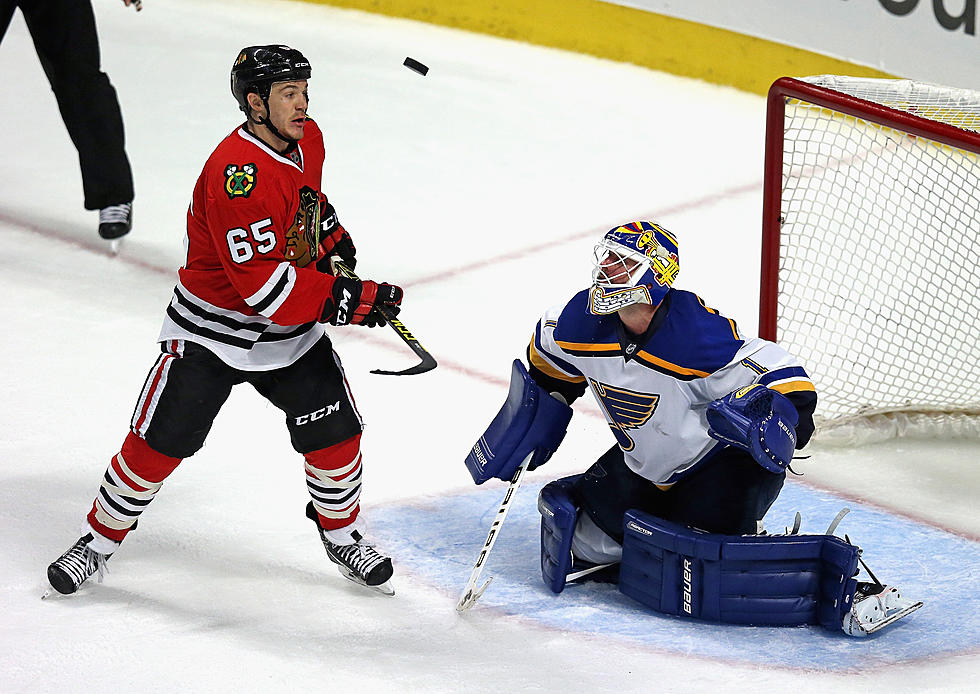 NHL Playoffs Roundup; Blues on Verge of Ousting Cup Champs