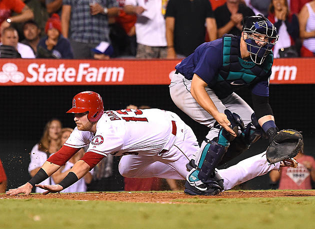 Pennington&#8217;s Triple Lifts Angels Over Mariners to End Skid