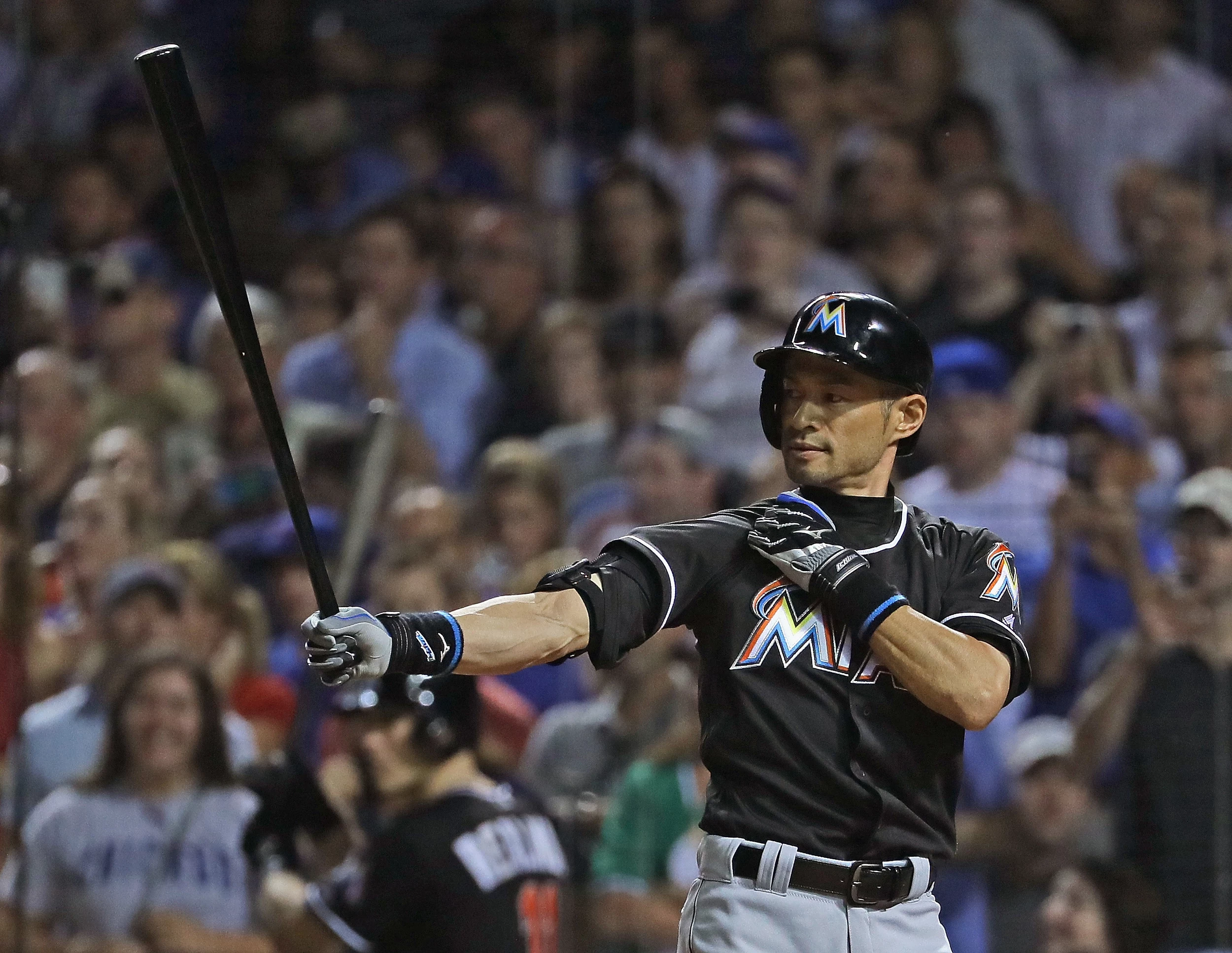 Marlins' Ichiro Suzuki, 43, becomes oldest player to start in