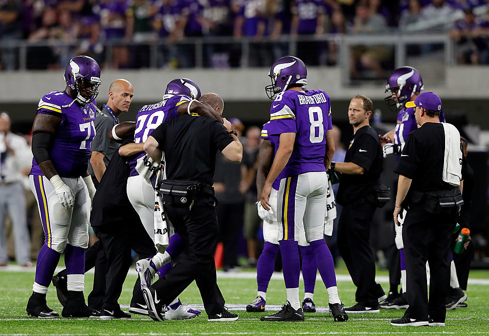 Vikings’ Peterson Has Knee Surgery; no Other Issues Found