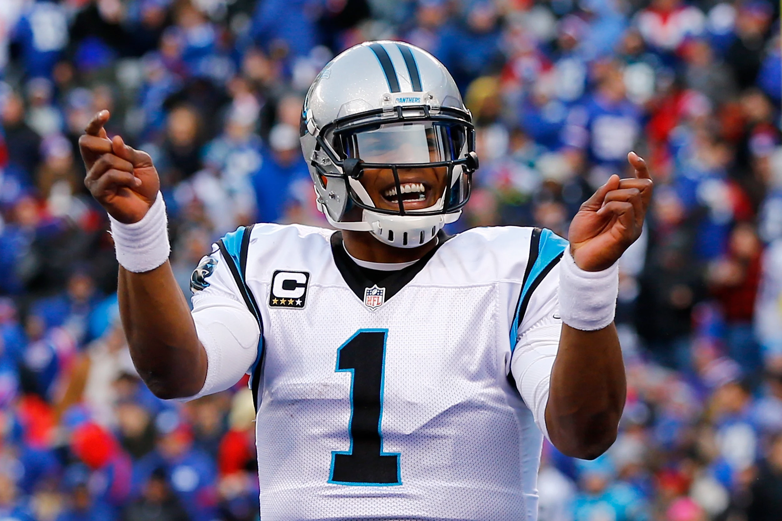 Superman's sequel: Newton leads Panthers over Cards 34-10