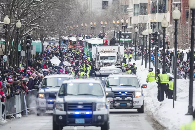 Thousands Jam Boston for Patriots Victory Parade