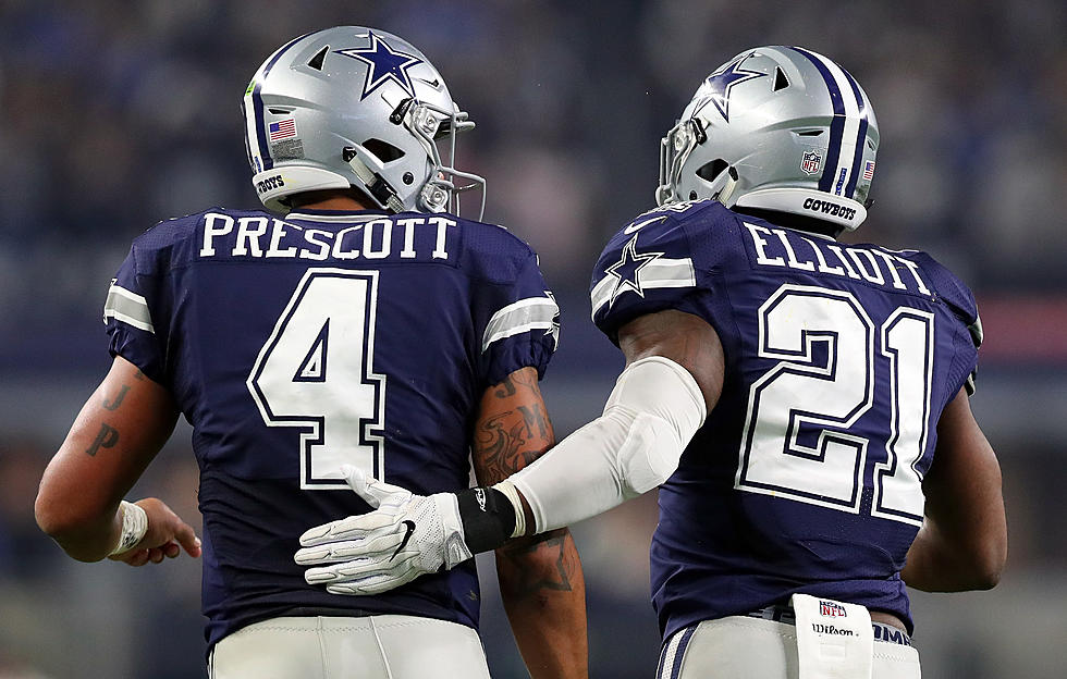 Dallas Cowboys Zeke and Dak Tops in NFL Player Merchandising