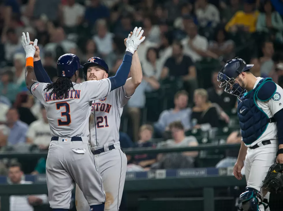 Astros’ Maybin Ends No-hit Bid by Mariners With HR in 7th