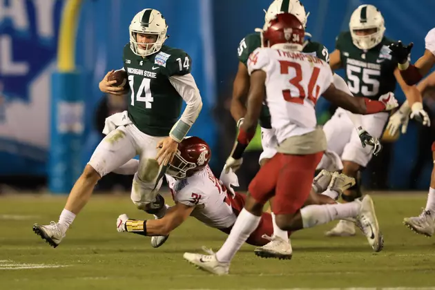 Lewerke, Spartans Roll Past Cougars 42-17 in Holiday Bowl
