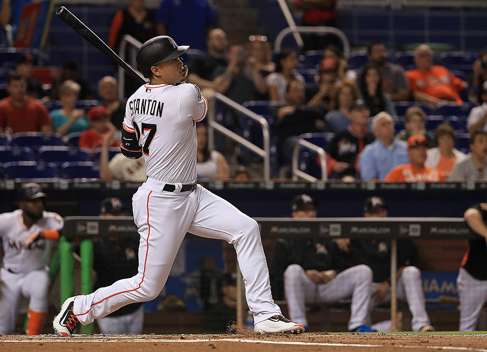 It’s Official: NL MVP Stanton Now Slugging for the Yankees