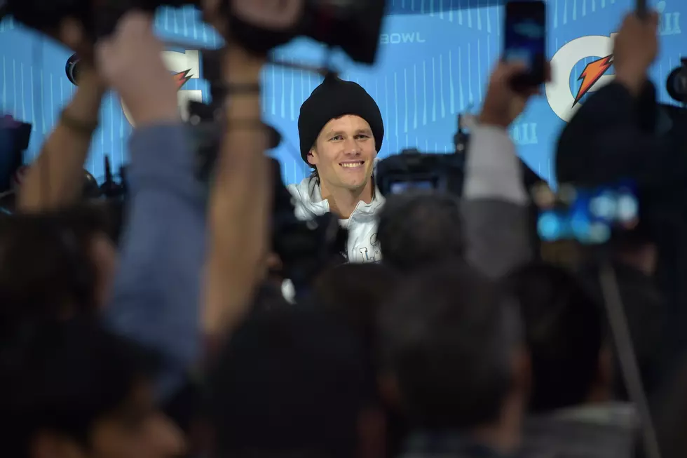 Patriots, Eagles Tackle the Serious and Silly at Media Night