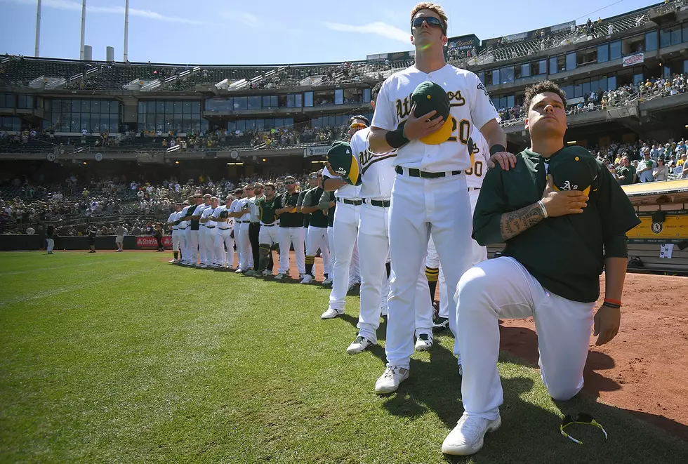 A's Catcher Maxwell no Longer Will Kneel for National Anthem