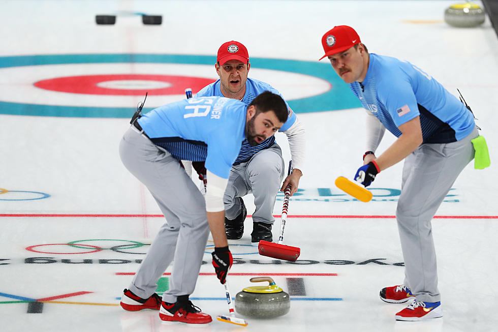 US Men Sweeping for Gold in Curling
