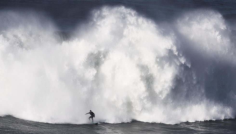 80-foot Wave in Portugal Gives Brazilian Surfer World Record